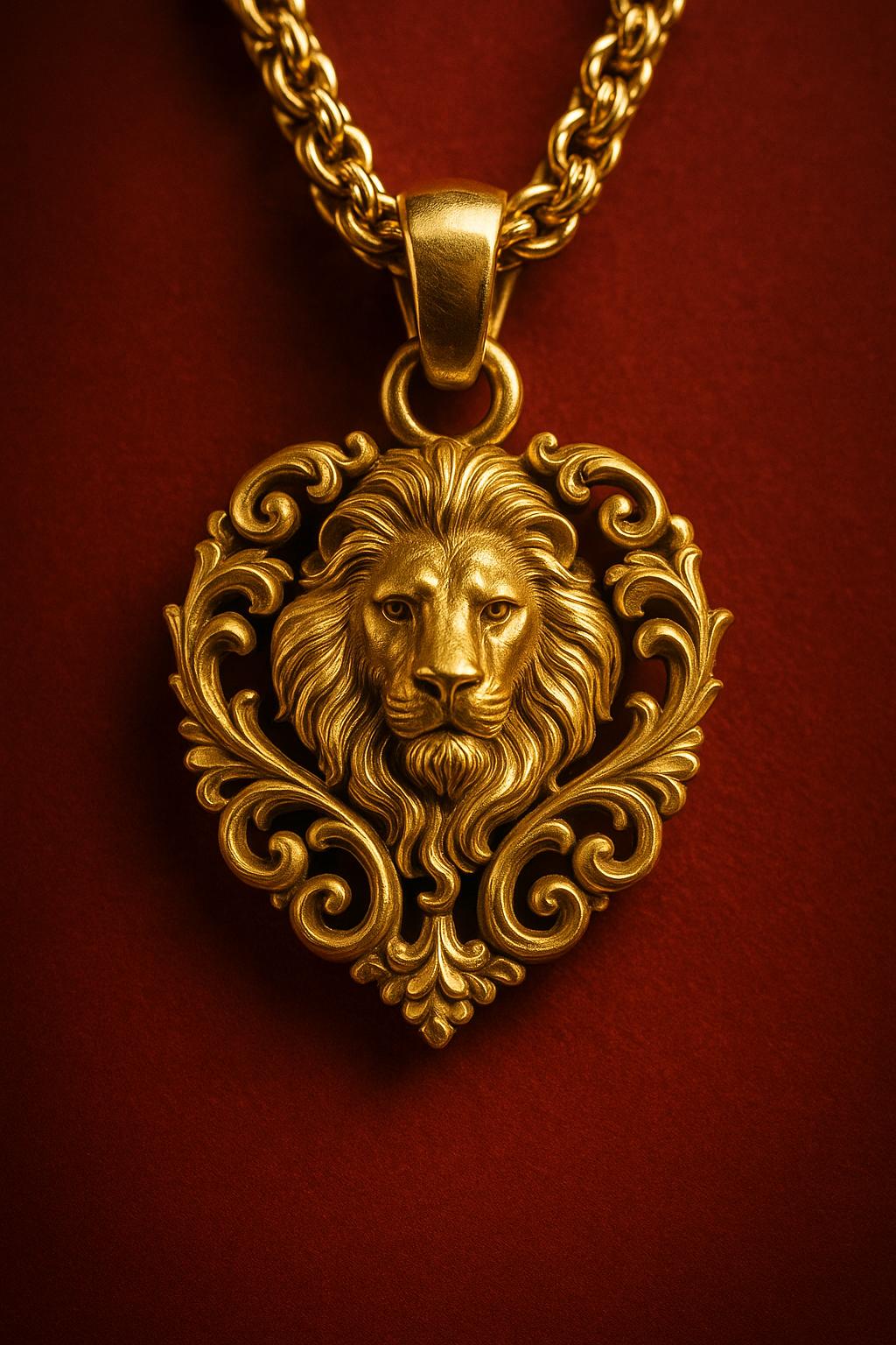 Lion pendant