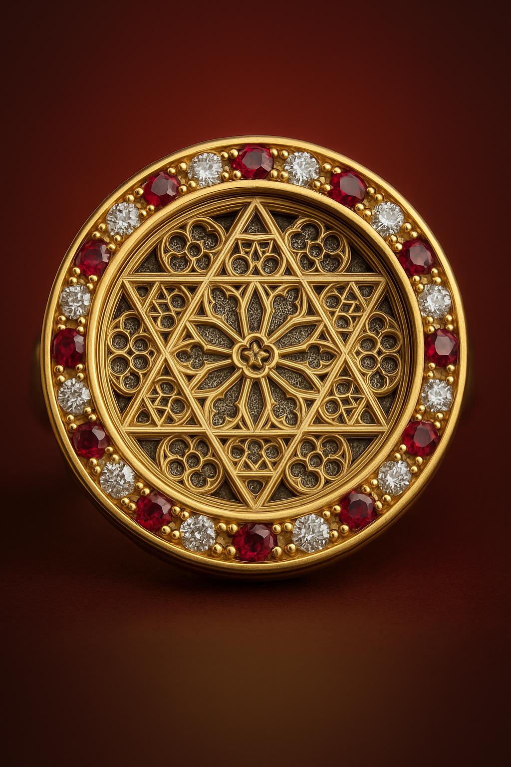 Rosette ring