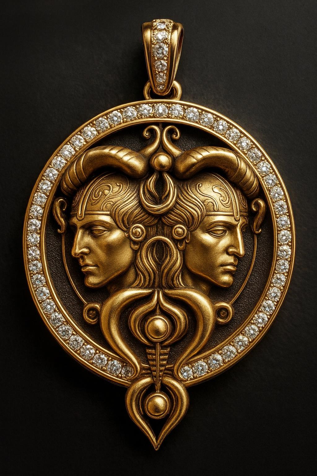 Geminis pendant